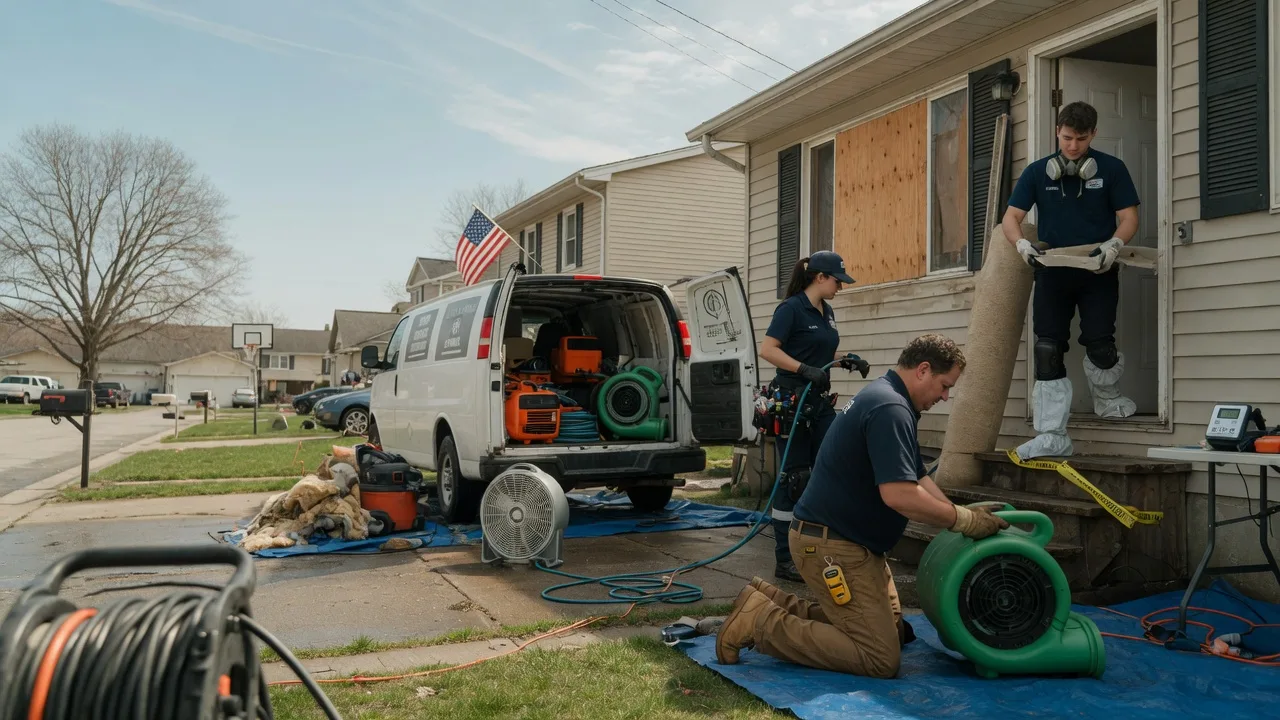 Water Damage Restoration in Stokes, NC near me